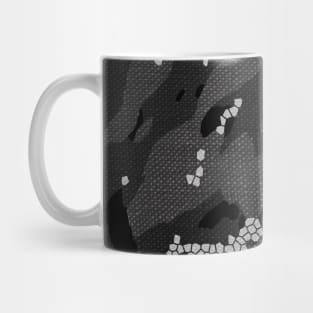 Camouflage - Black and grey sliver Mug